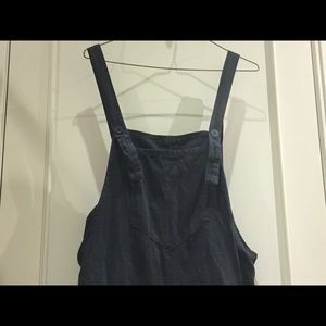 ZARA Flared black overalls